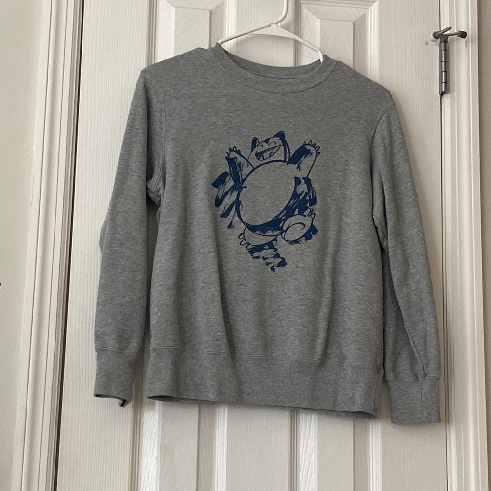 Uniqlo x Pokemon x James Jarvis Kids Snorlax Crewneck Sweatshirt